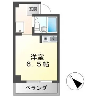スタジオ12【3階】の間取り
