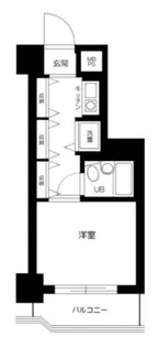 ライオンズマンション仲六郷【7階】の間取り