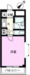 ベルエポック常盤【2階】の間取り