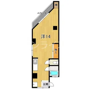 ラフォーレ深江橋【3階】の間取り