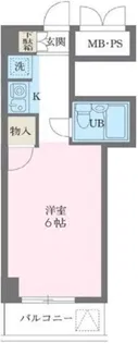 サクラビルNo1【7階】の間取り