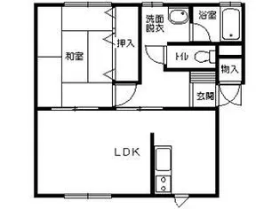 エクセルハイツ【2階】の間取り