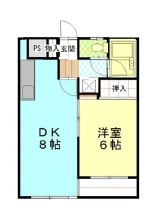 テラスハウス吉田【2階】の間取り