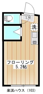 楽淇ハウス【2階】の間取り