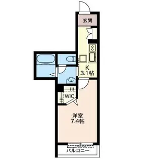 プレミアス【1階】の間取り