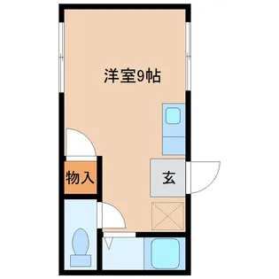 サウス四日町ホームズ【1階】の間取り