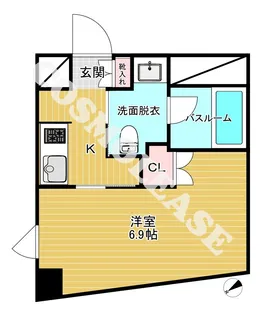 東京都品川区西五反田4【マンション】の間取り