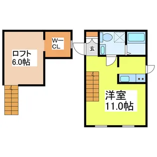Prima Speranza【2階】の間取り