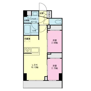 プライムネクサス平和の森公園【3階】の間取り