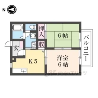 メゾン・ド・プルミエール【2階】の間取り