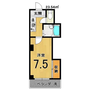 ソレイユ葛野【3階】の間取り