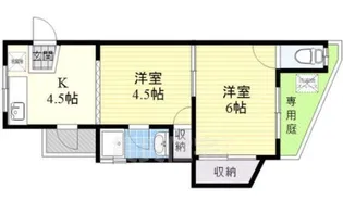 光マンション【1階】の間取り