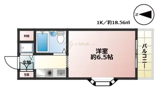 ジョイフル南塚口II【4階】の間取り