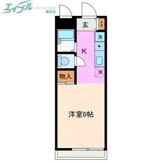 ソレイユ【2階】の間取り