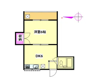 東京都杉並区高円寺北3【マンション】の間取り
