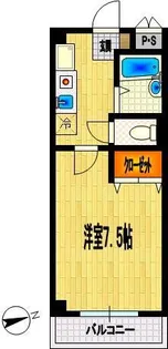 セミーラ津田沼【2階】の間取り