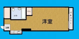 東京都大田区多摩川2【マンション】の間取り