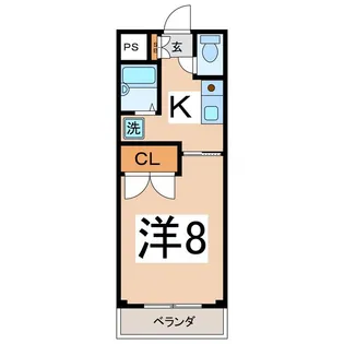 ファースト21 A【2階】の間取り