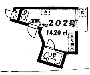 エクセル天王町【2階】の間取り