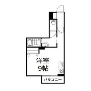 チッタ・デ・雄嶋【1階】の間取り