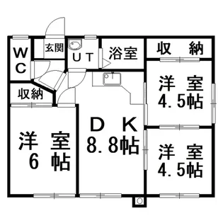 メゾン福泉【1階】の間取り