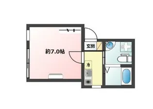 BRICKS四谷 ブリックス四谷【3階】の間取り