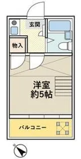 ワコーレ八柱【1階】の間取り