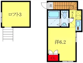 Grande House中板橋【2階】の間取り