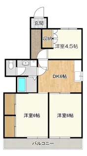 リアライズ浜松【6階】の間取り
