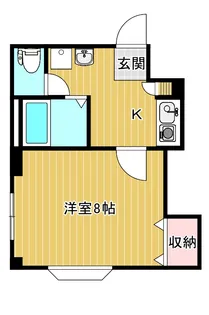 ファミールヴィラ東出来島【2階】の間取り