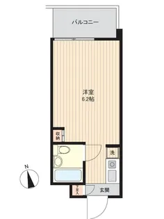 東京都世田谷区上馬5【マンション】の間取り