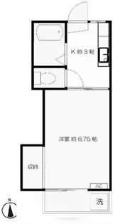 第3玉水ハイム【1階】の間取り