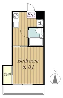 ドミール井上【1階】の間取り