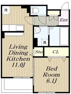 メゾン・エミネール【2階】の間取り