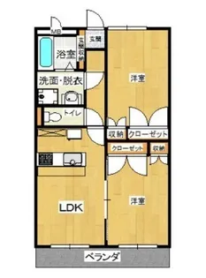 ファミール【2階】の間取り