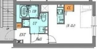 LUORE文京本駒込【2階】の間取り