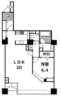 シーフォートタワー【10階】の間取り