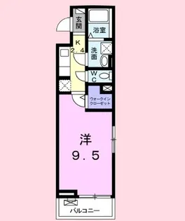 埼玉県さいたま市浦和区北浦和2【アパート】の間取り