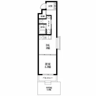 DeLCCS神楽坂矢来公園【1階】の間取り