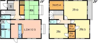 広島県廿日市市陽光台5【一戸建】の間取り