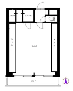 ハイホーム本陣【1階】の間取り