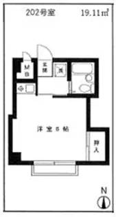 コンフォートレジデンス【2階】の間取り