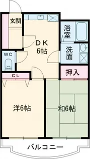 レ・シルフィード【2階】の間取り