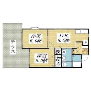 ファースト M&E【1階】の間取り