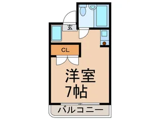 マンション第一青龍【3階】の間取り