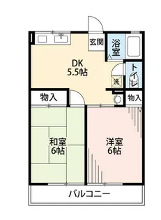 シティハイムヤスダ【2階】の間取り