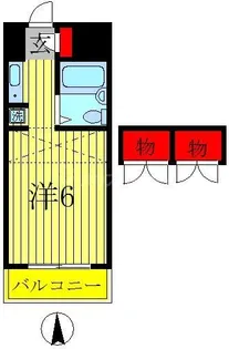 K’s FLAT1【3階】の間取り
