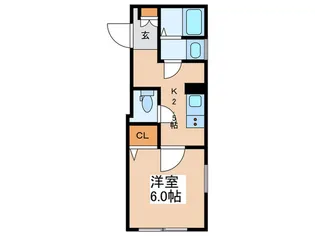 アズ浅草橋レジデンス【3階】の間取り