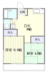 レジデンス光和112【2階】の間取り