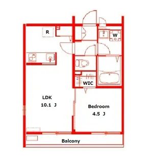 リブリ・瀬谷【1階】の間取り